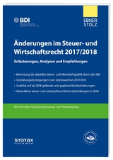 Änderungen im Steuer- und Wirtschaftsrecht 2017/2018 - 