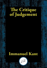 Critique of Judgement -  Immanuel Kant