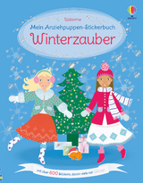 Mein Anziehpuppen-Stickerbuch: Winterzauber - Pratt, Leonie; Clarke, Catriona