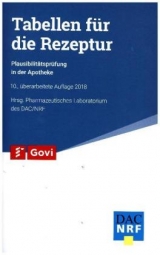 Tabellen für die Rezeptur - Pharmazeutisches Laboratorium des DAC/NRF