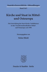 Kirche und Staat in Mittel- und Osteuropa. - 