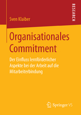 Organisationales Commitment - Sven Klaiber