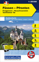 Füssen - Pfronten Nr. 2 Outdoorkarte Deutschland 1:35 000 - 