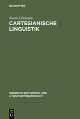 Cartesianische Linguistik - Noam Chomsky