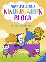 Mein superlustiger Kindergarten-Block - Anja Lohr, Christine Pätz, Britta Zimmermann