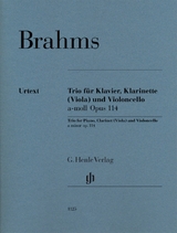 Johannes Brahms - Klarinettentrio a-moll op. 114 für Klavier, Klarinette (Viola) und Violoncello - Brahms, Johannes; Loose-Einfalt, Katharina