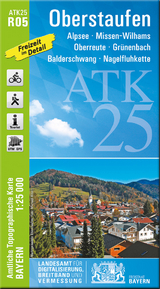 ATK25-R05 Oberstaufen (Amtliche Topographische Karte 1:25000)