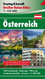 Österreich, Autoatlas 1:150.000, Großer Reise-Atlas - Freytag-Berndt und Artaria KG