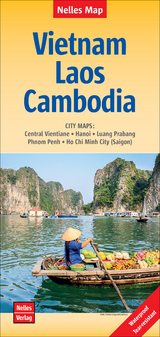 Nelles Map Landkarte Vietnam - Laos - Cambodia - 