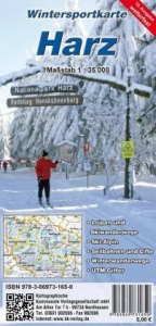 Wintersportkarte Harz - 