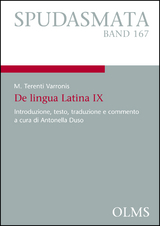 M. Terenti Varronis: De lingua Latina IX - Antonella Duso