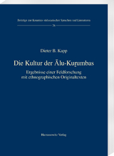 Die Kultur der Ālu-Kuṟumbas - Dieter B. Kapp