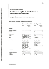 Gesetzsammlung für die Standesbeamten und ihre Aufsichtsbehörden - Schmitz, Heribert; Bornhofen, Heinrich; Bockstette, Rainer