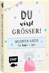 Du wirst größer! Meilenstein-Karten für Babys 1. Jahr