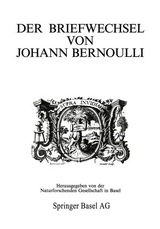 Der Briefwechsel von Johann I Bernoulli - Johann I Bernoulli