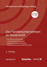 Das Familienunternehmen im Steuerrecht - 