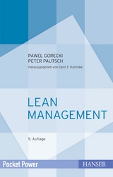 Lean Management - Pawel Gorecki, Peter R. Pautsch