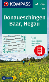 KOMPASS Wanderkarte Donaueschingen, Baar, Hegau - KOMPASS-Karten GmbH