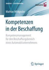 Kompetenzen in der Beschaffung - Mathias Wildgrube