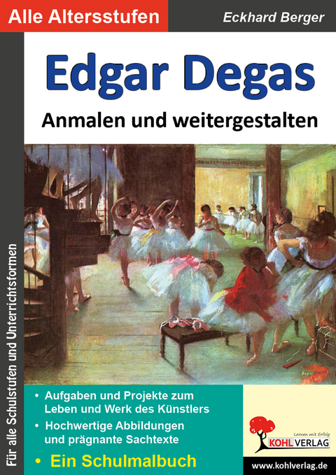 Edgar Degas anmalen und weitergestalten - Eckhard Berger