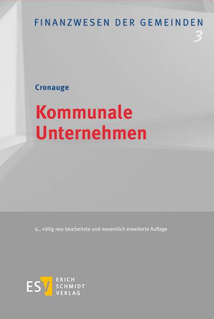 Kommunale Unternehmen - Ulrich Cronauge