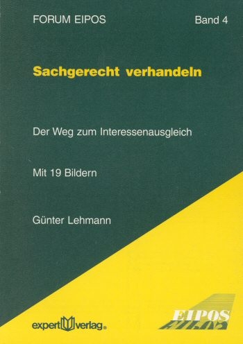 Sachgerecht verhandeln - Günter Lehmann