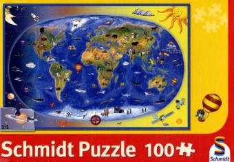 Kinderweltkarte (Kinderpuzzle)