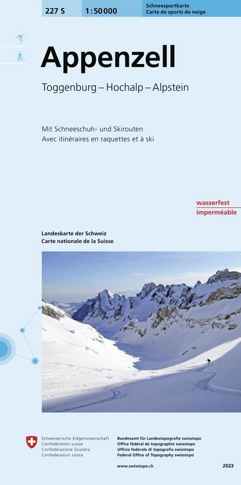 227S Appenzell Schneesportkarte