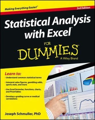 Statistical Analysis with Excel for Dummies, Third Edition - Joseph Schmuller