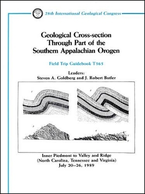 Geological Cross-Section Through Part of the Southern Appalachian Orogen - Steven A Goldberg, J Robert Butler