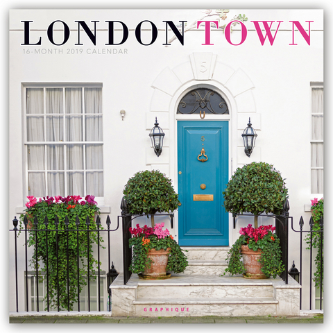 LONDON TOWN 2019 SQUARE WALL CALENDAR -  Graphique