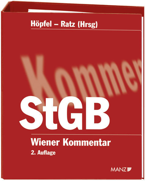 Wiener Kommentar zum Strafgesetzbuch - StGB 1. - 188. Lieferung - 