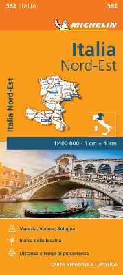 Italy Northeast - Michelin Regional Map 562 -  Michelin