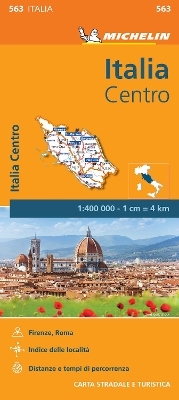 Italy Centre - Michelin Regional Map 563 -  Michelin