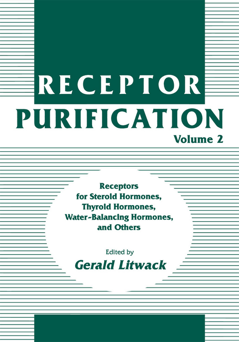 Receptor Purification - Gerald Litwack