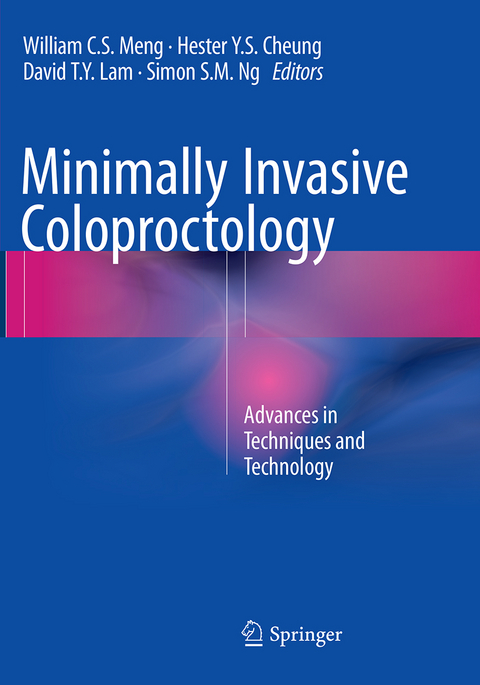 Minimally Invasive Coloproctology - 