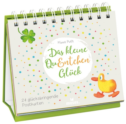 Das kleine QuEntchen Glück - 24 glücksbringende Postkarten - Klaus Puth