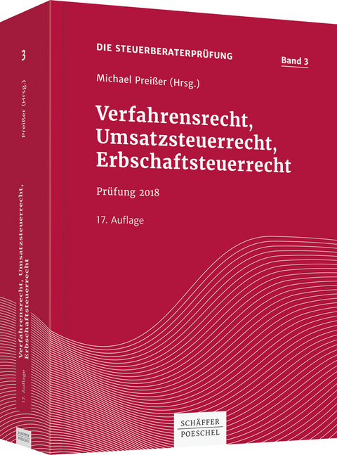 Verfahrensrecht, Umsatzsteuerrecht, Erbschaftsteuerrecht - 