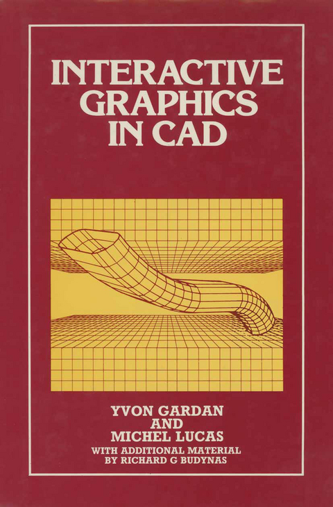 Interactive Graphics in CAD - Y. Gardan,  Lucas