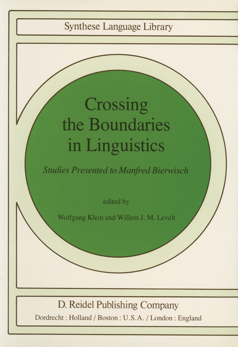 Crossing the Boundaries in Linguistics - 