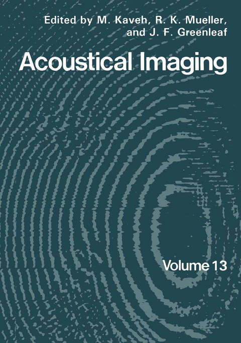 Acoustical Imaging - M. Kaveh, R.K. Mueller, J.F. Greenleaf