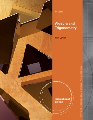 Algebra & Trigonometry, International Edition - Ron Larson