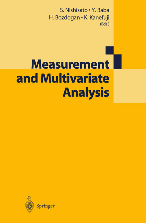 Measurement and Multivariate Analysis - 