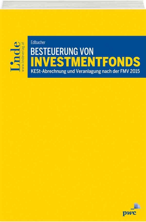 Besteuerung von Investmentfonds - Johannes Edlbacher