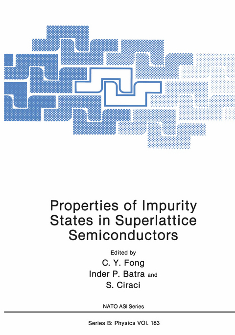 Properties of Impurity States in Superlattice Semiconductors - 