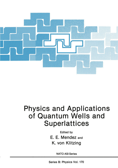 Physics and Applications of Quantum Wells and Superlattices - E.E. Mendez, K. von Klitzing