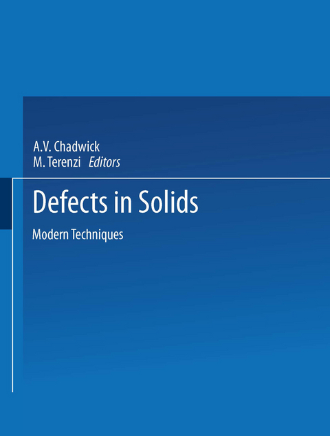 Defects in Solids - A.V. Chadwick, M. Terenzi