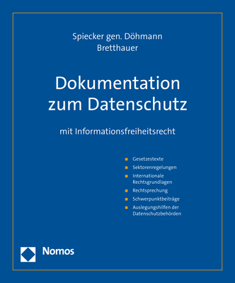 Dokumentation zum Datenschutz - 