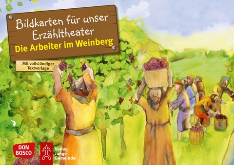 Die Arbeiter im Weinberg. Kamishibai Bildkartenset - Frank Hartmann