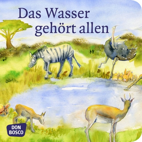 Das Wasser gehört allen. Mini-Bilderbuch. -  Kuntu